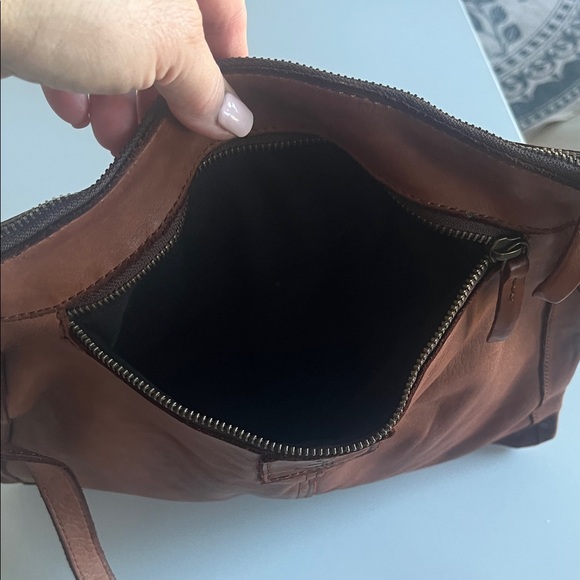 Brown Leather Shoulder Bag - Picture 6 of 8